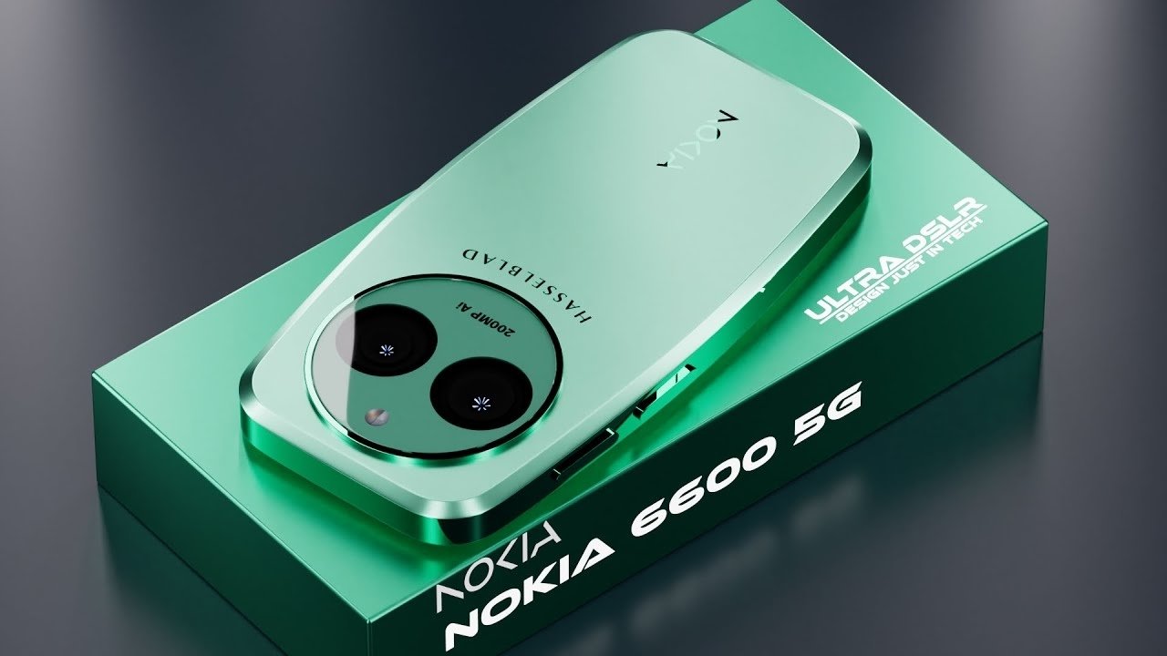 Nuevo Nokia 6600 5G: el regreso del móvil icónico con cámara de 200 MP, batería de 8300 mAh y carga rápida de 220W en 2026
